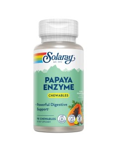 Solaray Papaya Enzyme tablete za žvakanje