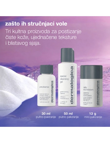 Dermalogica Blagdanski paketi 2026 glow on the go Promo pakiranje