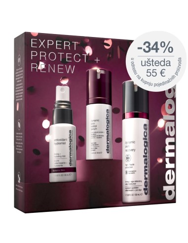 Dermalogica Blagdanski paketi 2026 expert protect and renew Promo pakiranje