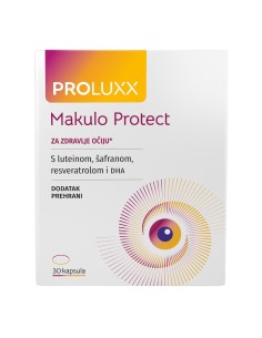 Proluxx Makulo Protect kapsule, dodatak prehrani