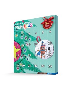 Biorela Choco Multi Kids čokoladice adventski kalendar 20+4 čokoladice gratis 2