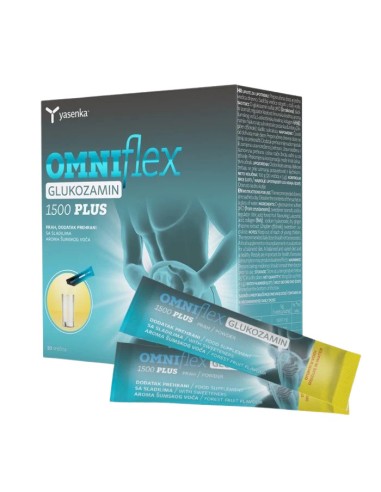 Yasenka Omniflex Glukozamin 1500 Plus vrećice