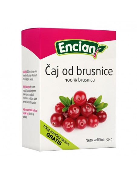 Encian Čaj Brusnica 100% Encian Čaj Brusnica 100%