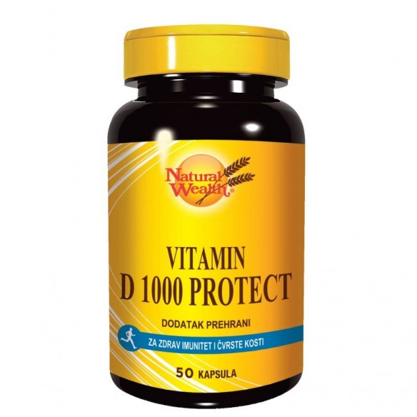 Natural Wealth Vitamin D 1000 Protect kapsule